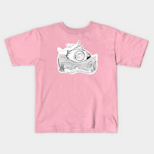 Fish in a Submarine Kids T-Shirt